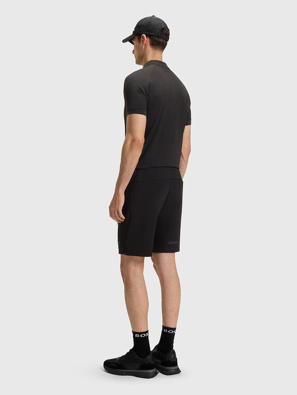 Cotton blend shorts - 3