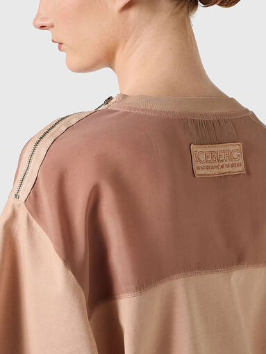 Cotton T-shirt with logo - 5