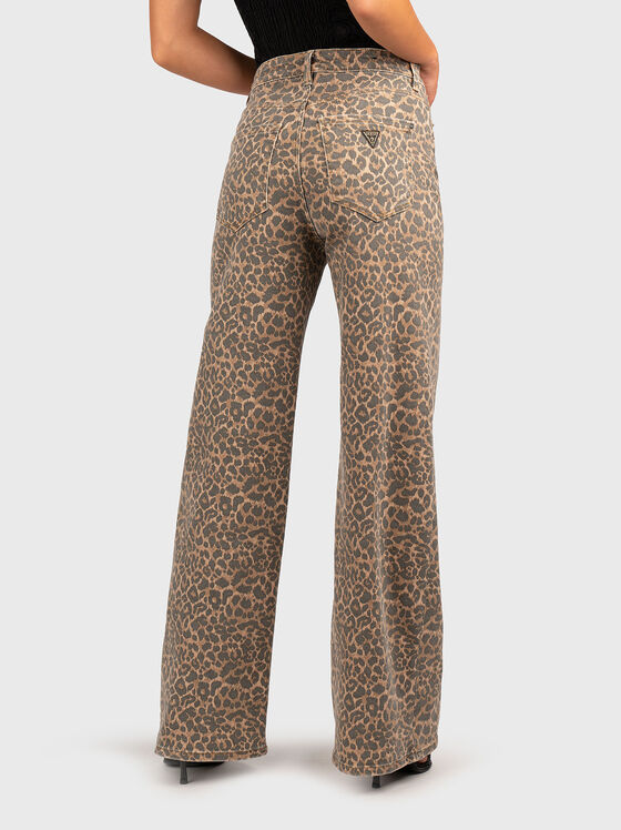 Animal print jeans - 2