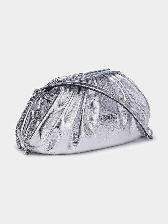 CENTRAL CITY Clutch bag in silver color - 2