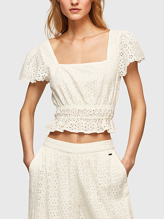 ARTEMIS white top with perforation - 1