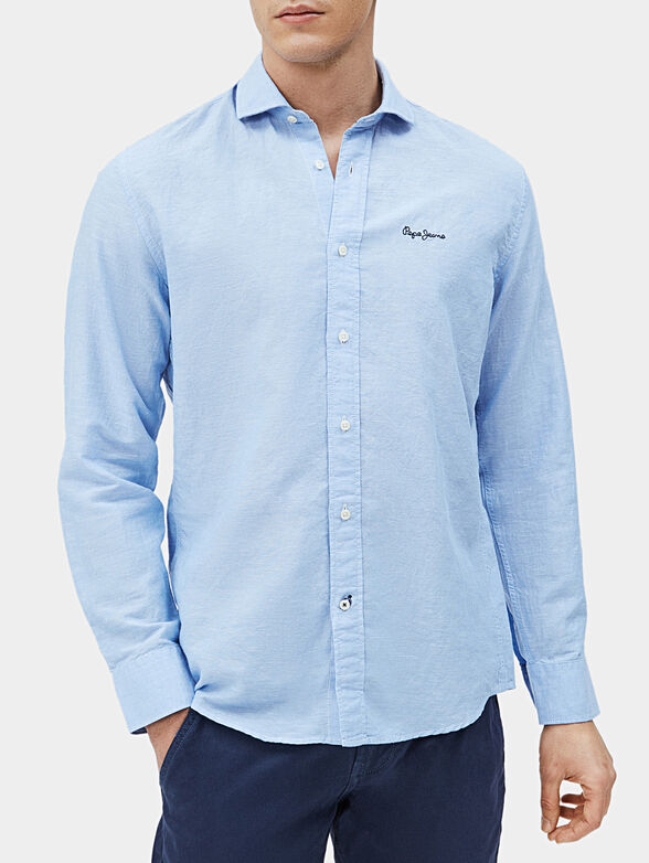 PATRICK Shirt with logo embroidery - 1