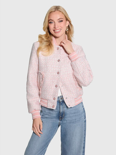 NEW GLORIA bomber made of buckle in blue - 4