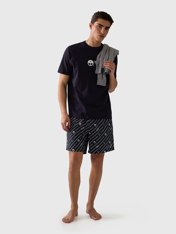 Printed beach shorts - 4