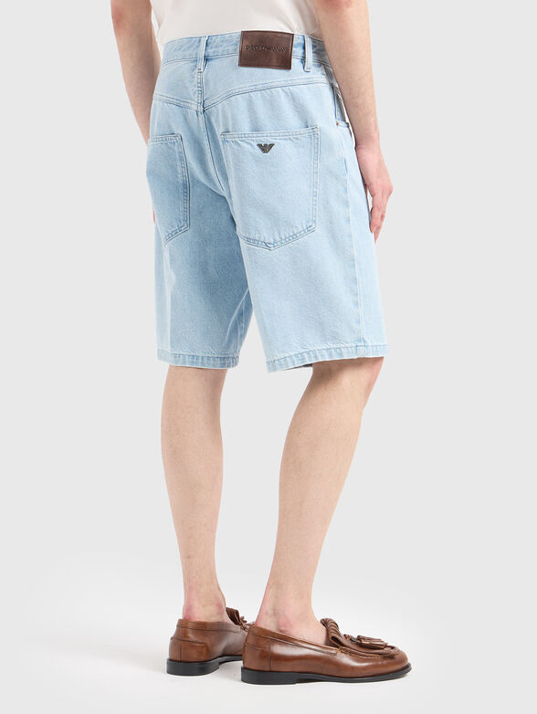 Denim shorts in blue - 2