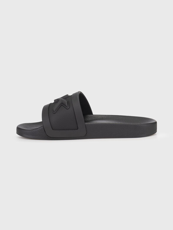 JAKE black beach slippers - 3