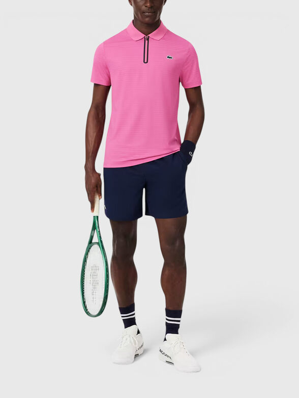 Pink polo shirt - 2