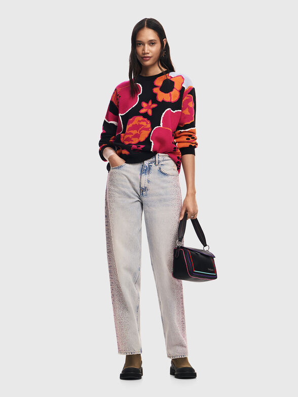 CLEO small bag with contrast stitching - 2