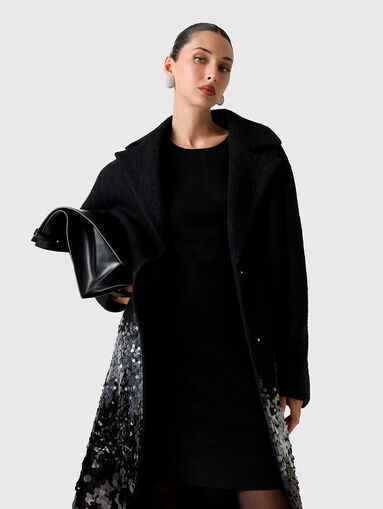 VICKY sequin knit coat - 5