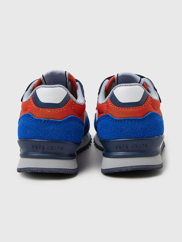 Sports shoes LONDON MAY with velcro fastening - 3