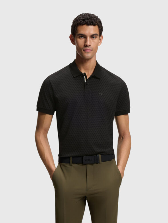 Cotton pique polo shirt - 1
