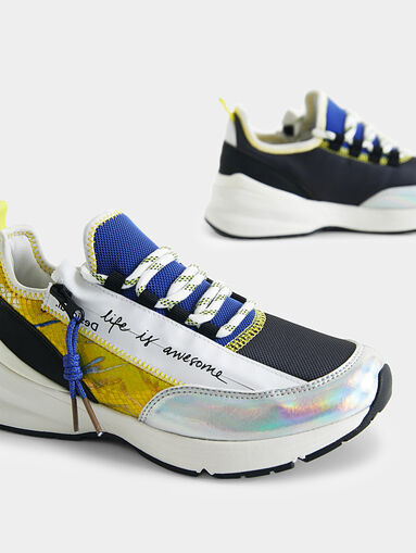 MOON sports sneakers with zip  - 5
