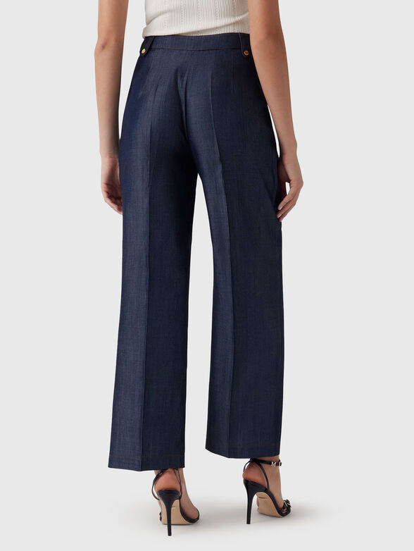 CARLA high waisted jeans with wide leg - 1
