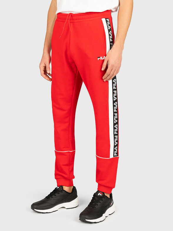 TEVIN Pants with logo branding - 1