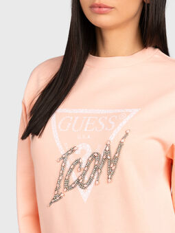 ICON sweatshirt with glamorous gemstones - 3