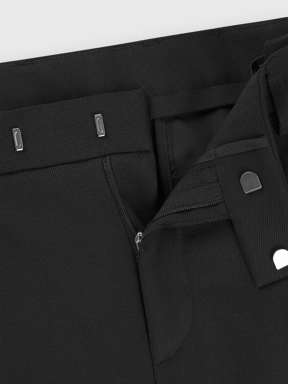 Slim trousers in wool - 2