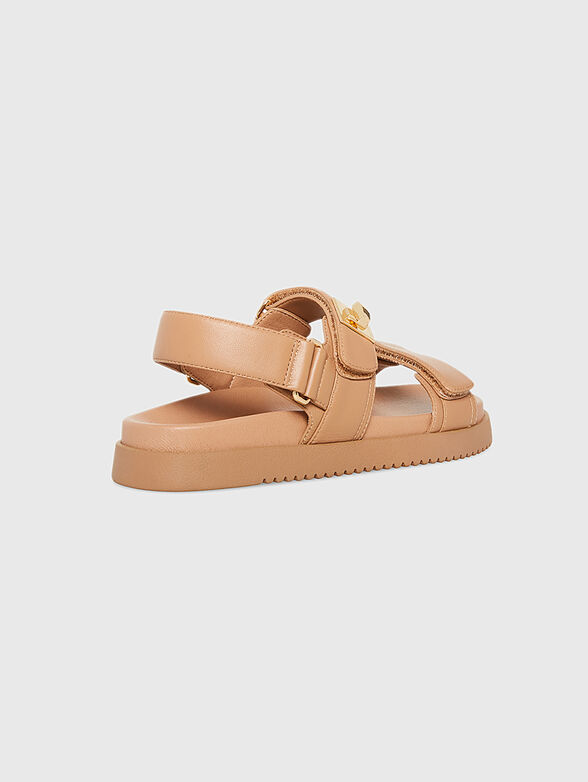 MONA beige sandals  - 4