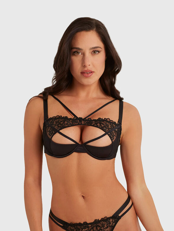 TRUE LOVE bra with floral embroidery - 1