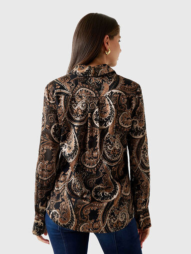 CLARISSE paisley print shirt - 3