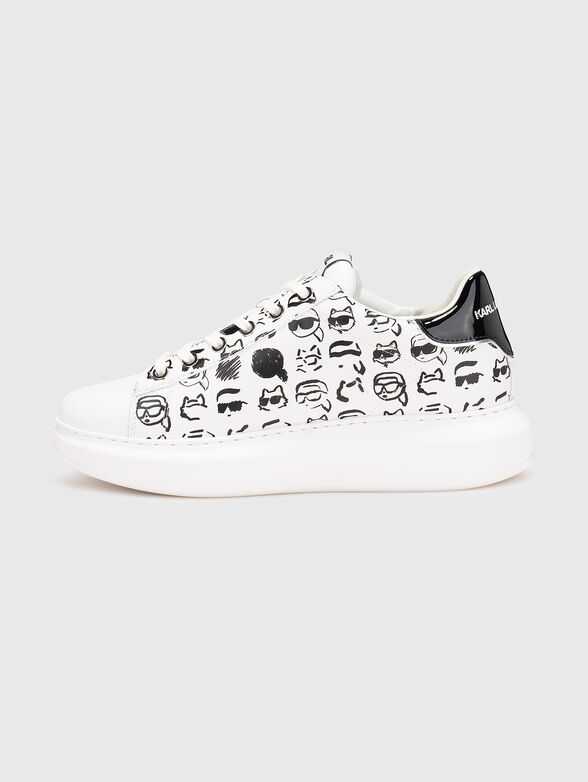 KAPRI sneakers with graffiti print - 3