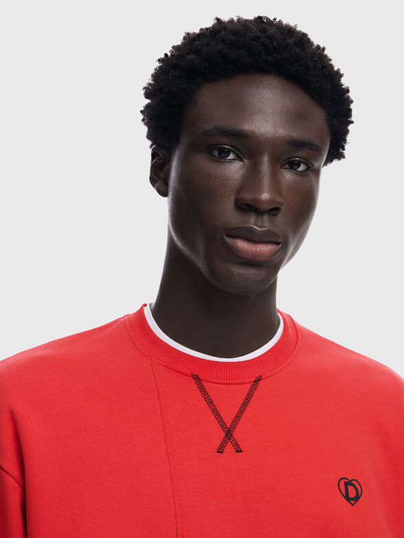 OKLAHOMA sweatshirt in red colour - 4