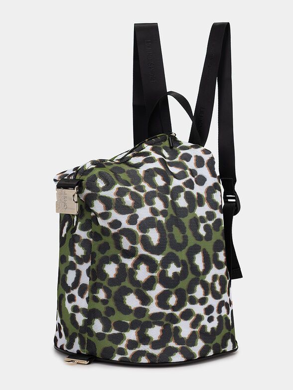 Animal print backpack - 4