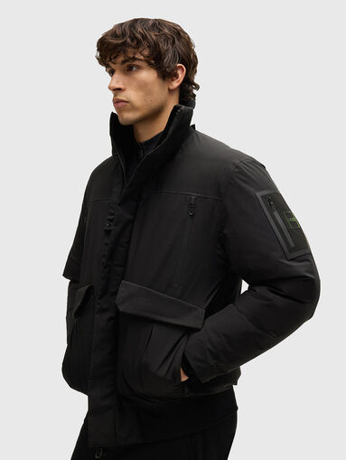 Padded jacket with hood - 4