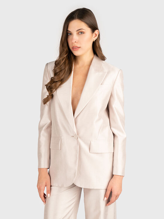 Single-breasted blazer - 1