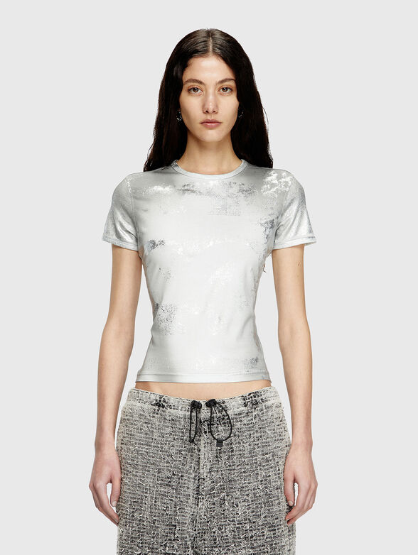 T-UNCUTIE-LONG-Q5 T-shirt with metallic effect - 1