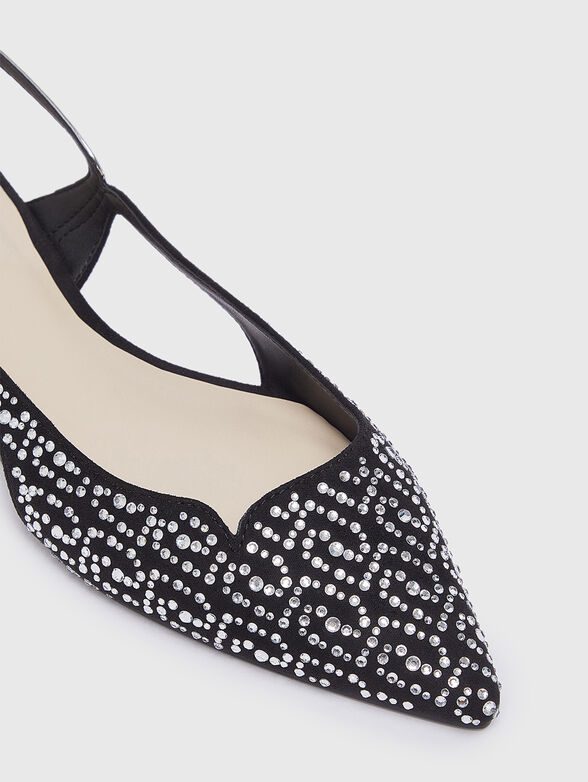 Ballet flats with rhinestones - 5