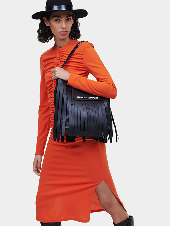 Casual jersey dress - 2