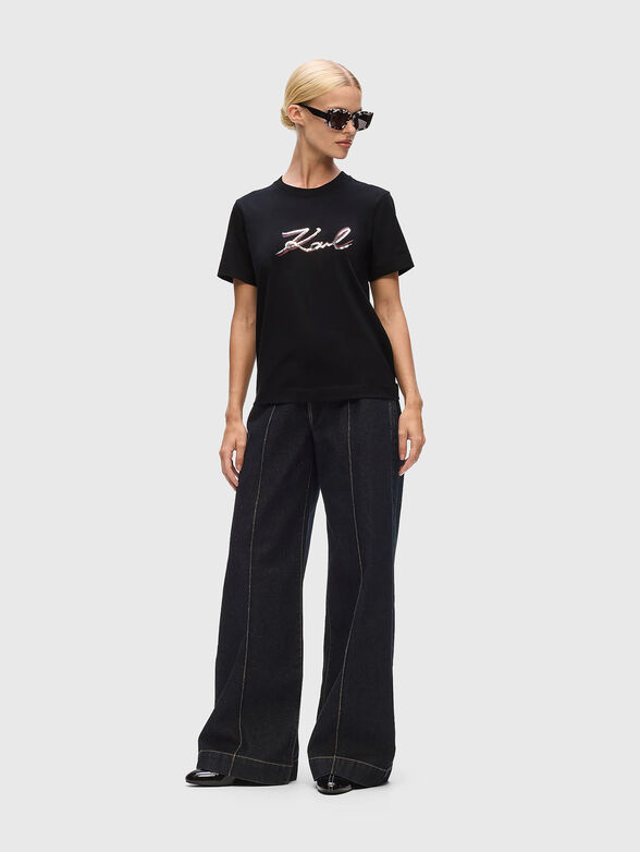 Sequin signature T-shirt - 2