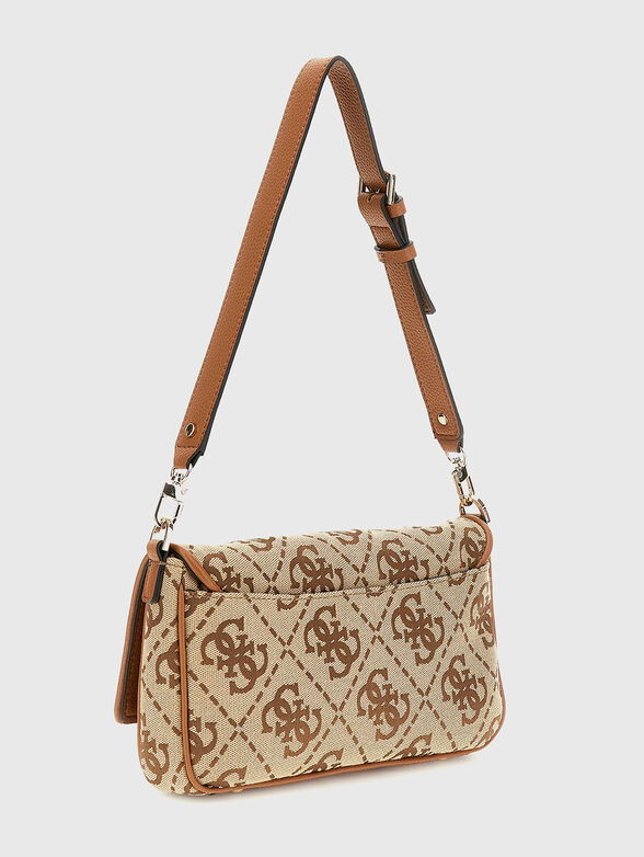 Crossbody bag with logo print - 2