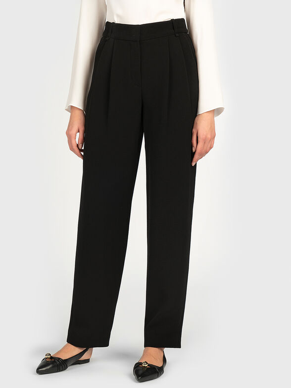 High waist tailored trousers - 1
