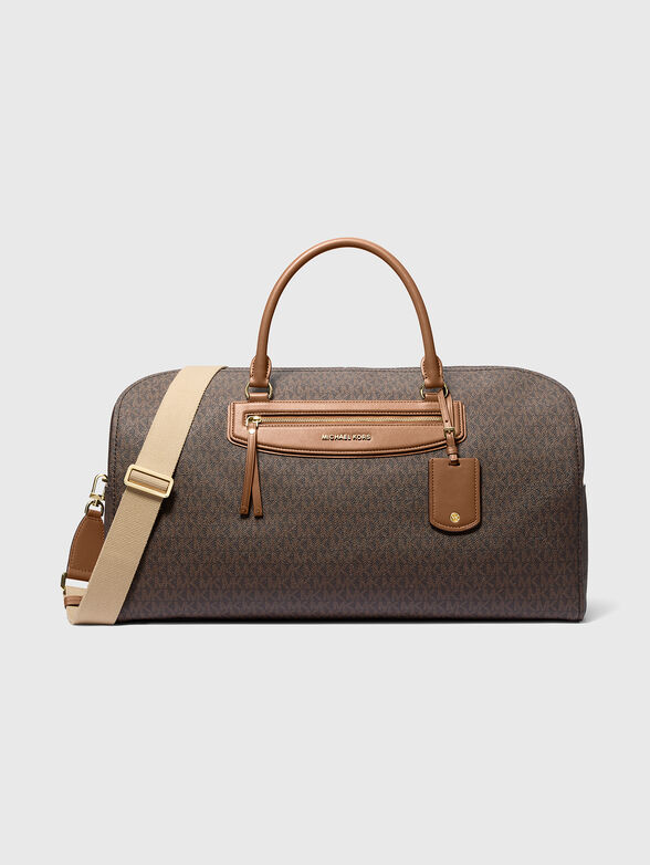 Travel bag with logo print - 1