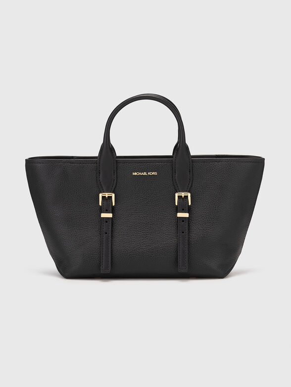 Leather bag with logo - 1