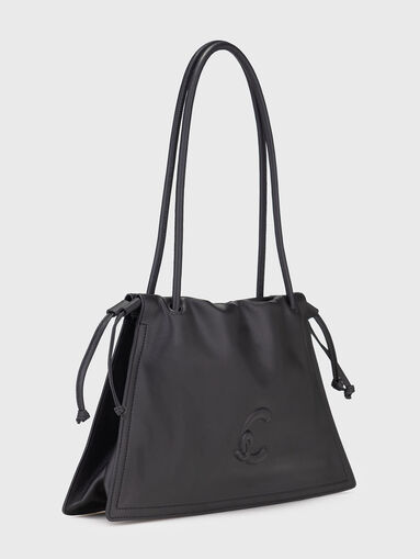Leather bag with logo - 3