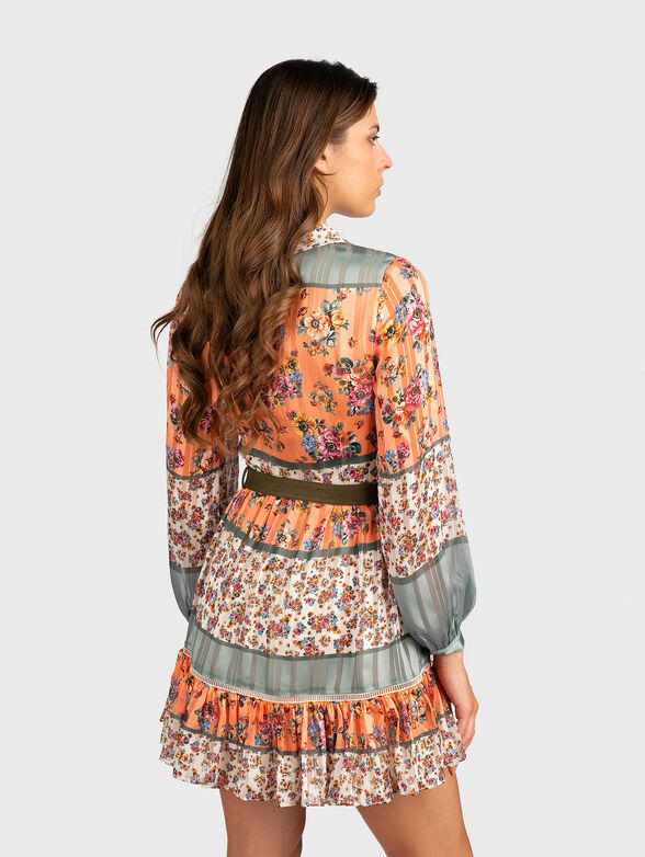 DANIELLE mini dress with belt - 2