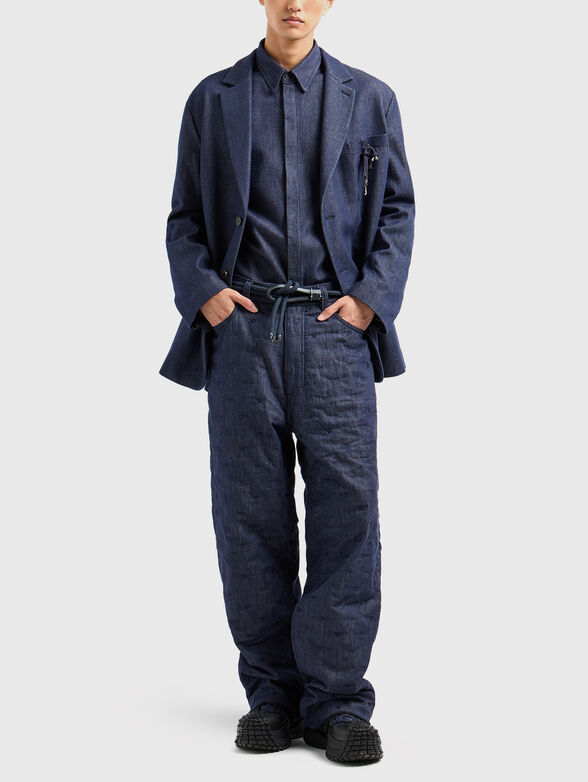 Cotton denim shirt - 2