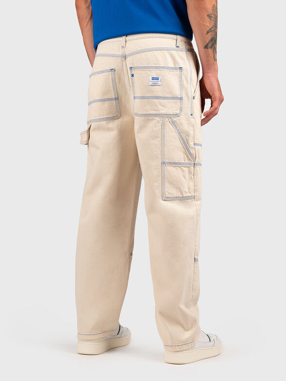VINAK baggy jeans with contrast stitching - 2