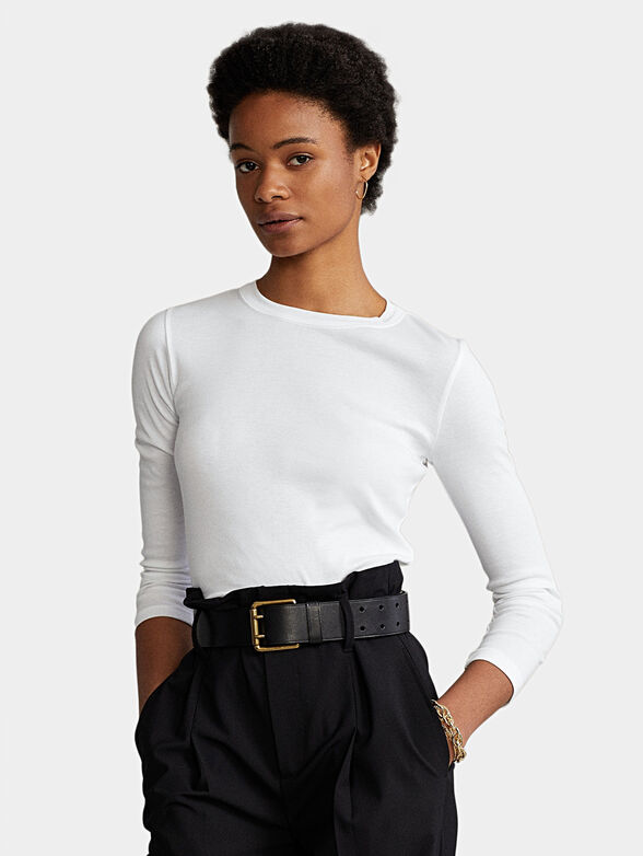 White cotton shirt - 1