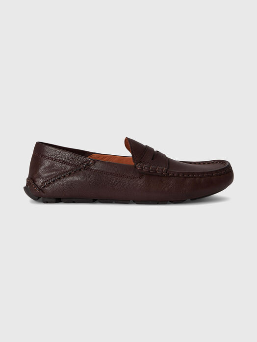 Leather moccasins