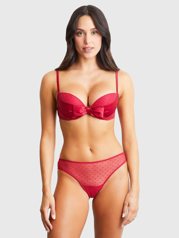 RED PASSION push up bra - 2