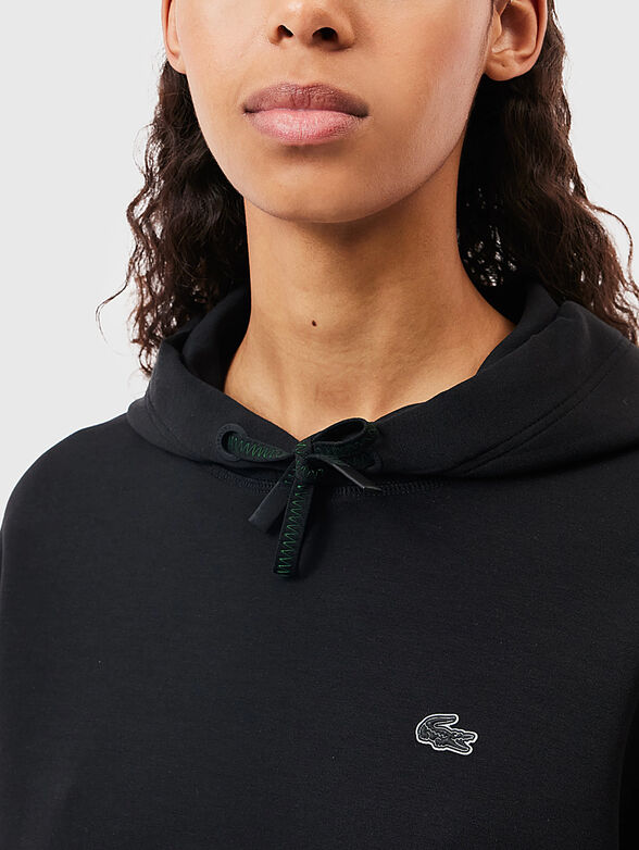 Sweatshirt with logo detail in blue - 4