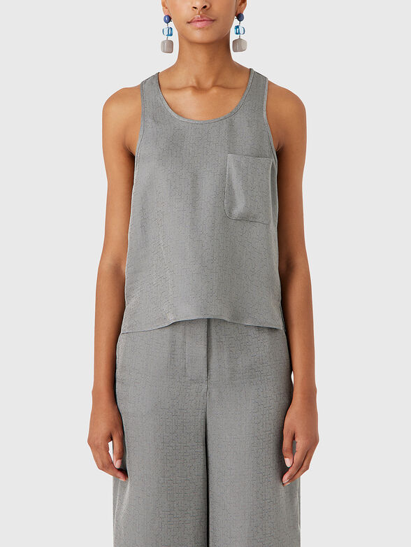 Top with front pocket - 1