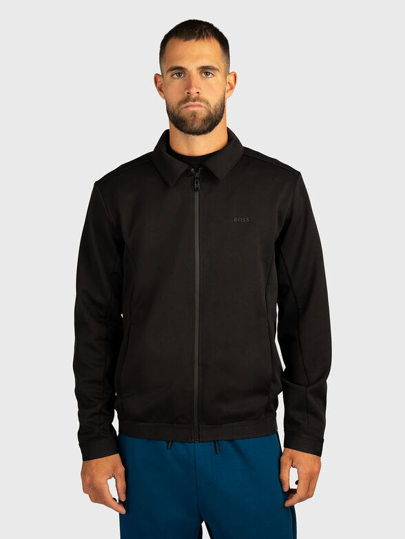 Sweatshirt with classic collar - 1