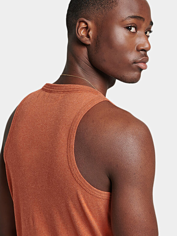 Cotton top in orange color - 3