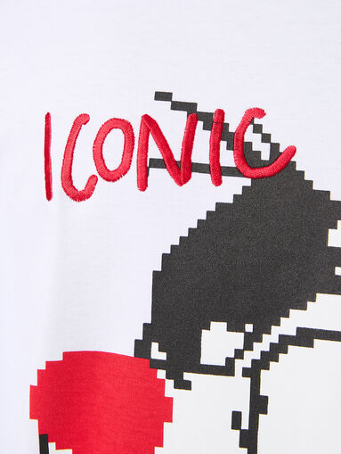 T-shirt with print on the back - 3