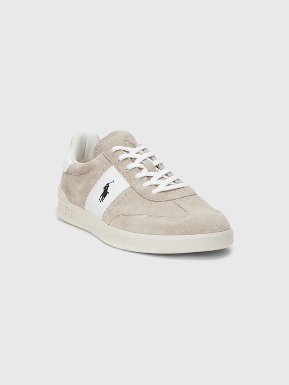 Suede sports shoes - 2