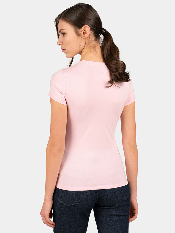 T-shirt with triangle logo  - 2